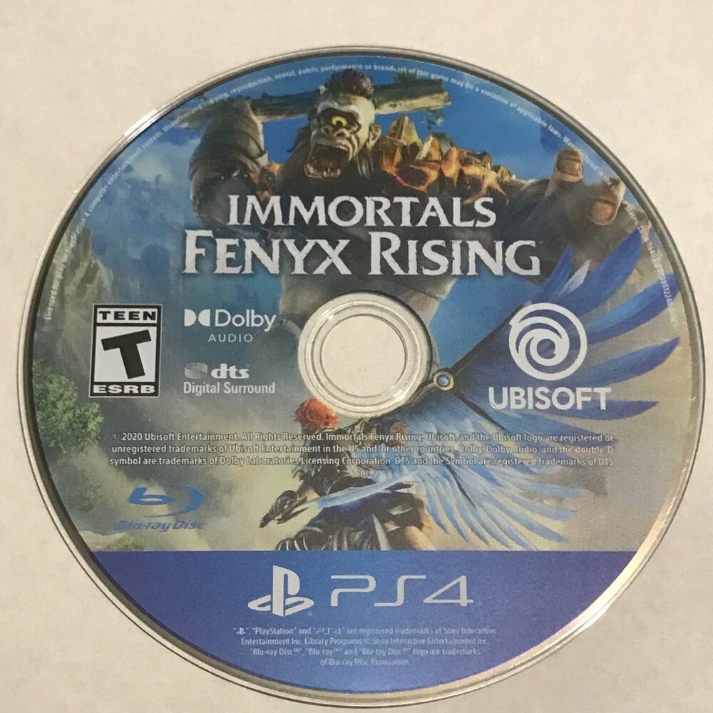 Immortals Fenyx Rising (Sony PlayStation 4, 2020) PS4 Tested